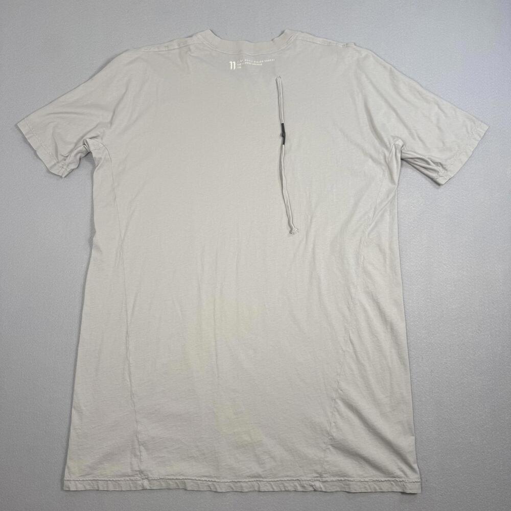 11 by Boris Bidjan Saberi Mens Gray "Disruptive Disciples" MasterCross Tee Large - Picture 7 of 11